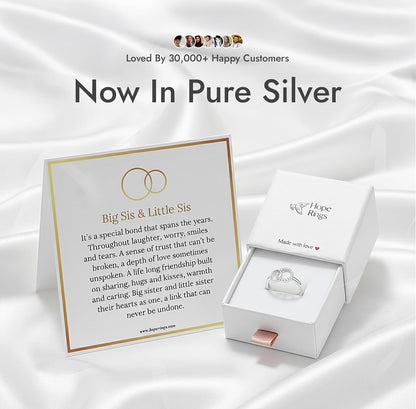 Twin Hearts Promise Ring